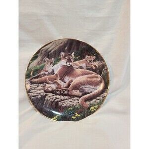 1994 The Fleetwood Collection The Endangered Kingdom Alpine Antics Plate